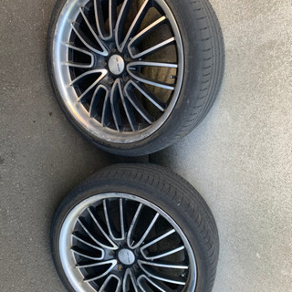 値下げ　245/35r20  8.5j +45だったと　pcd114.3 アルファード、ヴェルファイア等に