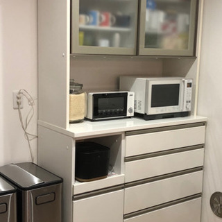 送料のみ【9/7まで限定】ニトリ　食器棚　120