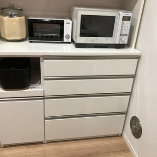 送料のみ【9/7まで限定】ニトリ　食器棚　120