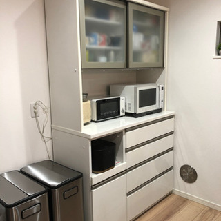 送料のみ【9/7まで限定】ニトリ 食器棚 120