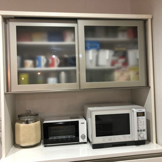 送料のみ【9/7まで限定】ニトリ　食器棚　120