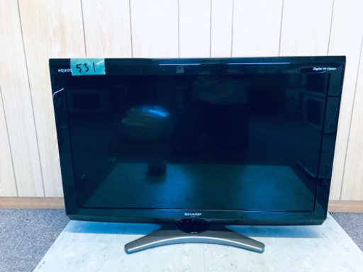 531番 SHARP✨液晶カラーテレビ✨LC-32E7‼️