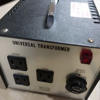 家庭用大型変圧器　100,110,120,127V ←→ 100...