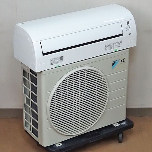 【取引完了】【取付工事費込み】DAIKIN【AN22WES-W】ダイキン ストリーマ空気清浄 ヒートブースト制御  2019年製 中古品