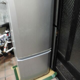 【無料】２ドア MITSUBISHI 冷蔵庫 168L 