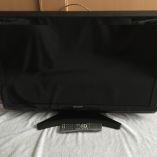 テレビ　シャープ ※アンテナ無い部屋でもOK