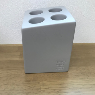 【未使用】傘立て　ideaco mini cube グレー　3