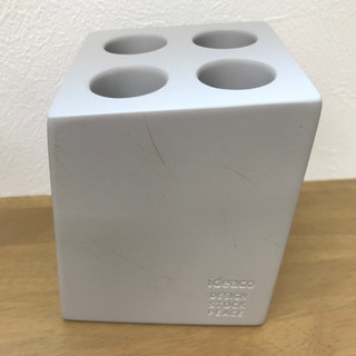 【未使用】傘立て　ideaco mini cube グレー　5