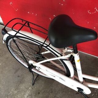 26インチ自転車 白【江戸川区内送料無料】 THE STROY OF MYSELF