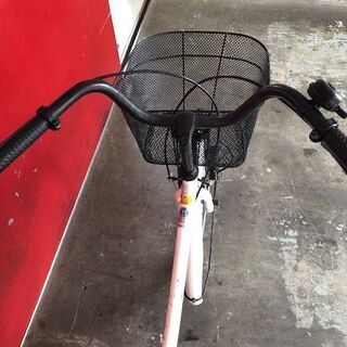 26インチ自転車 白【江戸川区内送料無料】 THE STROY OF MYSELF