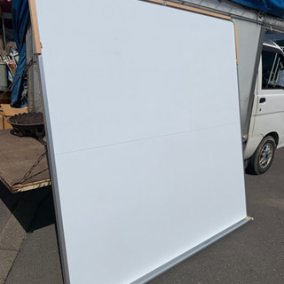 大型ホワイトボード　180×180 イベントや施設に　在庫あります