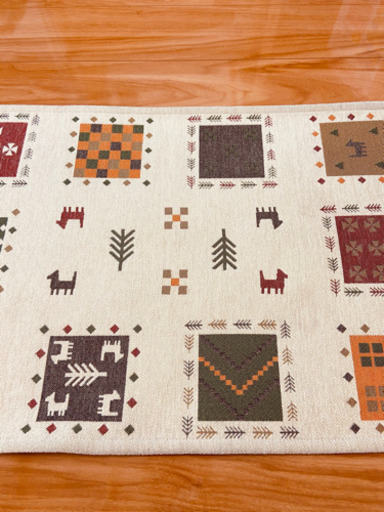 ニトリフロアマット玄関マット くま 広島のカーペット マット ラグの中古あげます 譲ります ジモティーで不用品の処分
