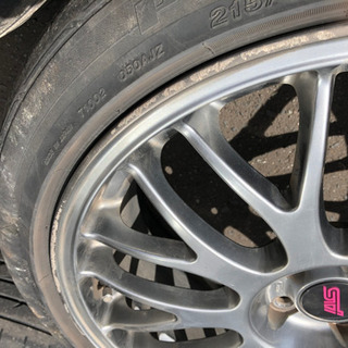 STI純正　BBS鍛造ホイール　RG386
