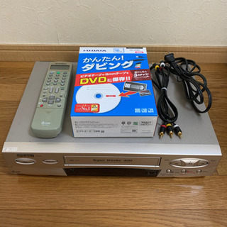 VHSビデオデッキ + ビデオキャプチャー セット　三菱電機　G...