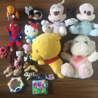 愛品 ぬいぐるみ ソフト玩具 ディズニー イケアなど Arvindpal 一之江の家具の中古あげます 譲ります ジモティーで不用品の処分