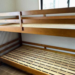 2段ベッド ニトリ 木製 ルシエル 202.5×103×150ｃｍ