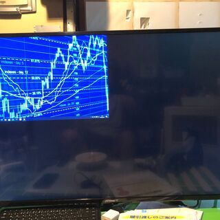 ジャパンネクスト43インチ4kモニター半年使用 4分割21.5 美品。