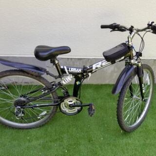 折りたたみ自転車　マウンテンバイク　OTOMO（オオトモ）MTB-2618R