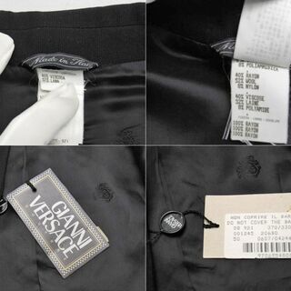 【FA】Versace ジャンニヴェルサーチ 伊製 ウール混 ジャケット