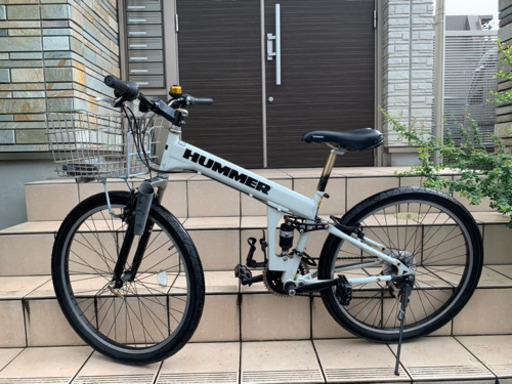HUMMER 自転車 ハマー HUMMER FDB 206 TANK-G 折り畳み自転車 20インチ 6段変速