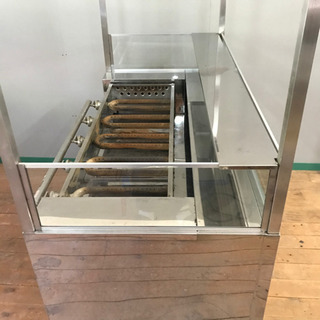 露店屋台移動式、たこ焼き器付台