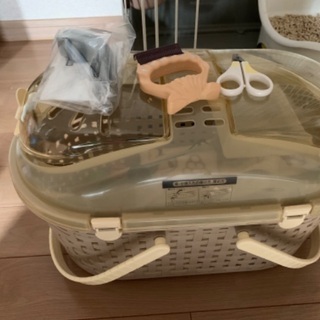 猫お迎えセット(ケージ・トイレ・水飲み・キャリー等) 猫お迎えセット(ケージ・トイレ・水飲み・キャリー等)