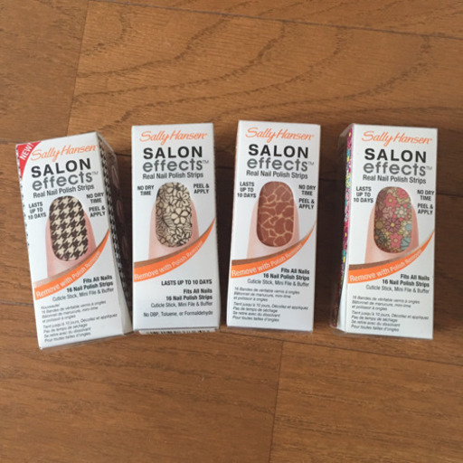 Sally Hansen ネイルシールセット サトー 滝不動のネイルの中古あげます 譲ります ジモティーで不用品の処分