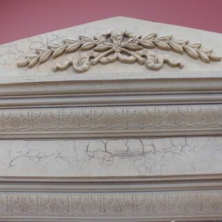 コレクション ボード ラック ケース 収納棚 ヨーロピアン 幅90x奥行40x高さ215cm ホワイト 苫小牧西店