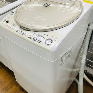 安心の6ヶ月保証】SHARP の縦型洗濯乾燥機
