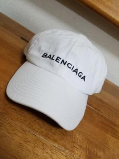 確実正規品 Balenciaga  キャップ ホワイト 白