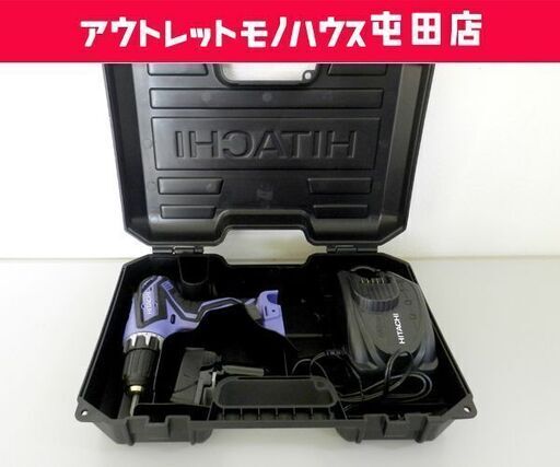 日立工機 現HIKOKI/ハイコーキ 10.8V コードレス ドライバドリル FDS 10DAL 充電器・バッテリ・ケース付き