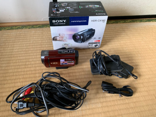ビデオカメラ、ムービーカメラ SONY HDR-CX180(R)