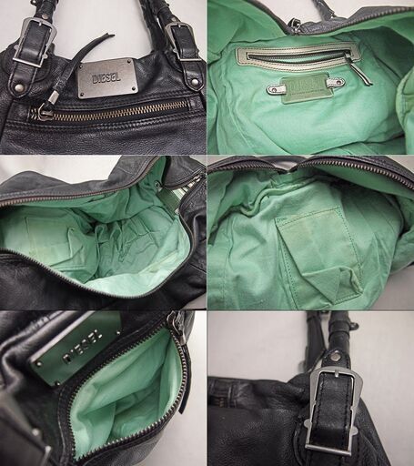 【FA】DIESEL ディーゼル グラデーション レザーショルダーバッグ