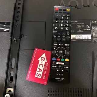 AQUOS 壁掛け テレビ 55型 - 家電