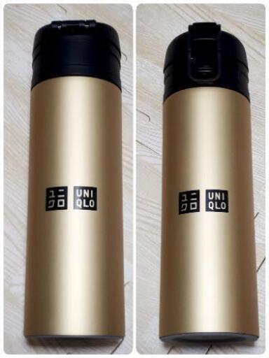 終了 ステンレスボトル ユニクロ 330ml ワンプッシュ 水筒 軽量スリム 保冷保温可能非売品 まっきー 横堤の家庭用品 キッチン雑貨 の中古あげます 譲ります ジモティーで不用品の処分