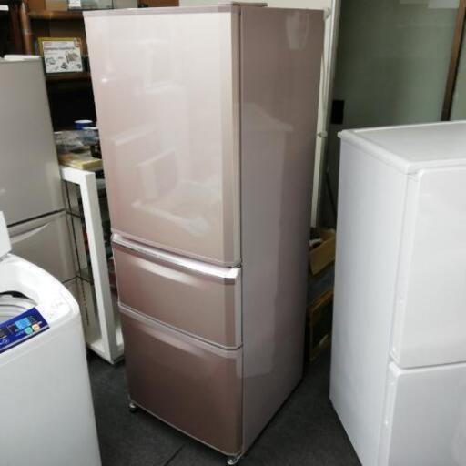 三菱　335リットル3ドア冷蔵庫、お売りします。