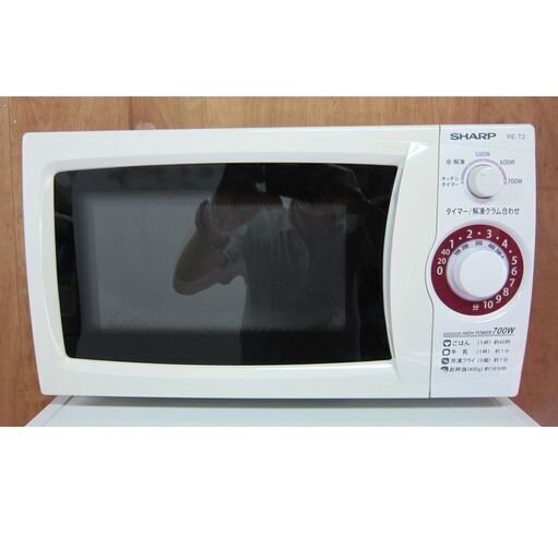 美品　シャープ　電子レンジ　事務所で使用