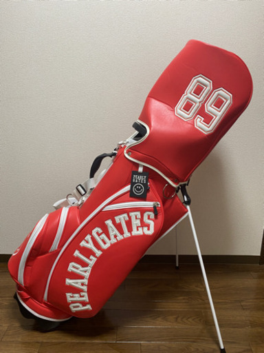 パーリーゲイツ キャディバッグ オレンジ