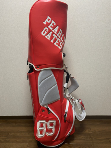 パーリーゲイツ キャディバッグ オレンジ