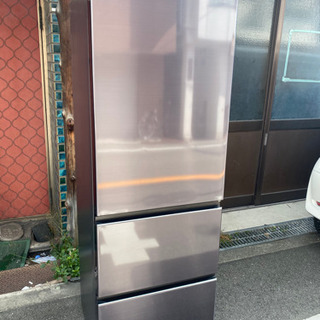 20年製 日立 375L 3ドア 冷蔵庫 R-V38KVL(K) 20年製 日立 375L 3ドア 冷蔵庫 R-V38KVL(K) 左開き