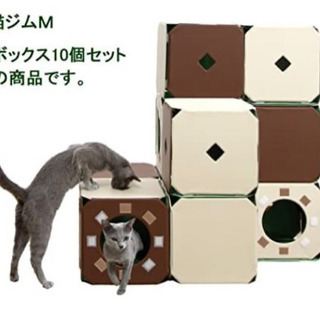 キャットタワー　ボックス　ねこの遊具