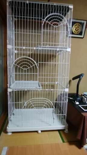 猫用３段ケージ