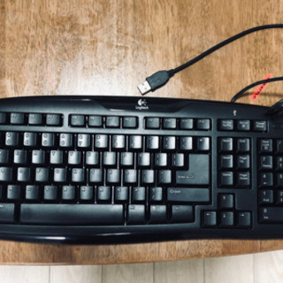パソコンキーボード　黒
