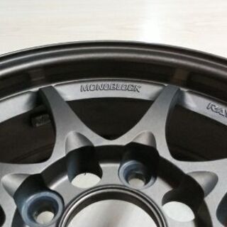 【手渡しのみ】【オマケ付】ﾚｲｽﾞ　ｳﾞｫﾙｸﾚｰｼﾝｸﾞCE28N 15インチアルミホイール2本セット(ﾌﾟﾛﾌ必読！)