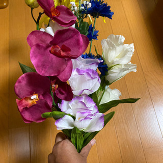 仏壇用、花瓶１つ用　造花