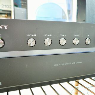 SONY NETJUKE HDD/CD/MD対応 ハードディスクコンポ HDD160GB NAS-M700HD