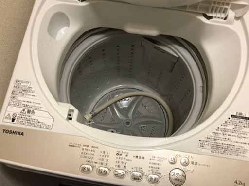 今年の新作から定番まで！ 洗濯機 TOSHIBA AW-4S3(W) - 洗濯機 - www 
