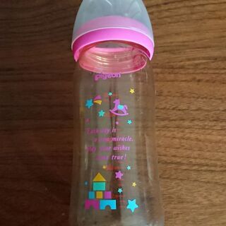 ベビー用品 ＊ (母乳実感)哺乳瓶240ml、ピンク