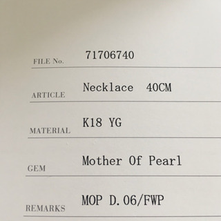 半額以下！未使用品　ポンテヴェキオ　ペアネックレス