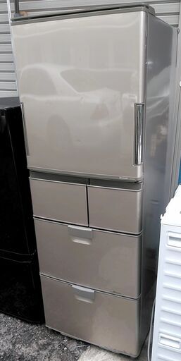 冷蔵庫　5ドア　シャープ　どっちもドア　380L　幅60センチ